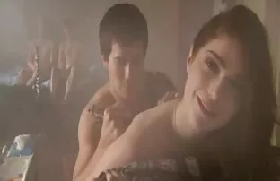 XXX Celana merah bokep sma gendut suka enema masturbasi.